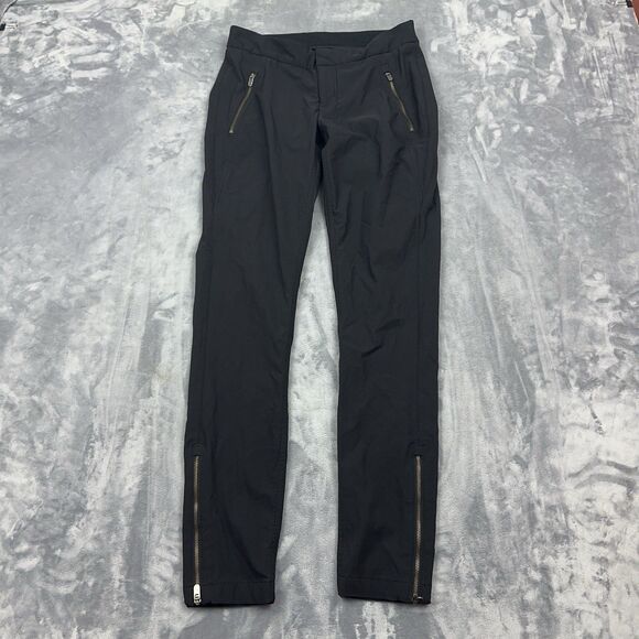 Athleta Wander Stash Pants Women's 4 Zipped Pockets Ankle Zip Athleisure - Picture 1 of 10